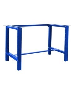 Estructura Mesa de Trabajo SIMONWORK BT6 830x1378x730 azul | Mesa de trabajo SimonRack profesional y resistente