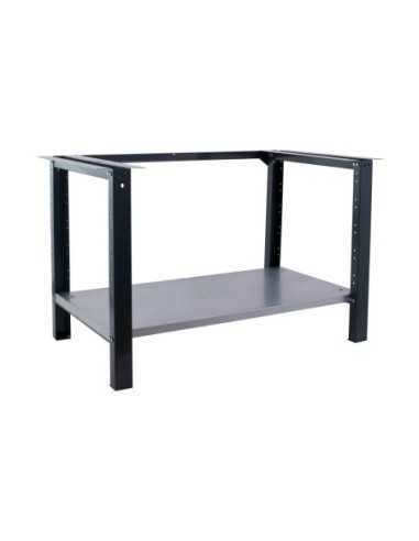 Estructura Mesa de Trabajo SIMONWORK BT6 pro 830x1378x730 antracita | Mesa de trabajo SimonRack profesional y resistente