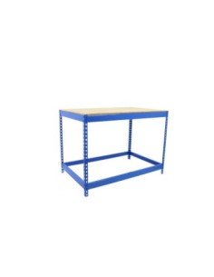 Mesa de Trabajo SIMONRACK Simonwork basic 1 901845-1 azul/madera