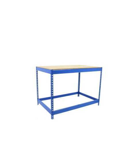 Mesa de Trabajo SIMONRACK Simonwork basic 1 901845-1 azul/madera