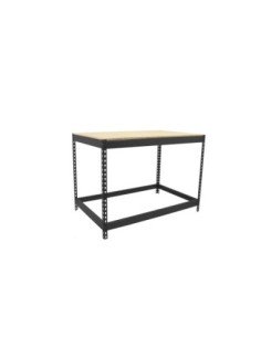 Mesa de Trabajo SIMONWORK Basic 1 902190-1 antracita/madera | Mesa de trabajo SimonRack profesional y resistente