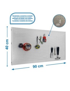 Panel para Herramientas PANELCLICK 900x400 galva + 8 hook