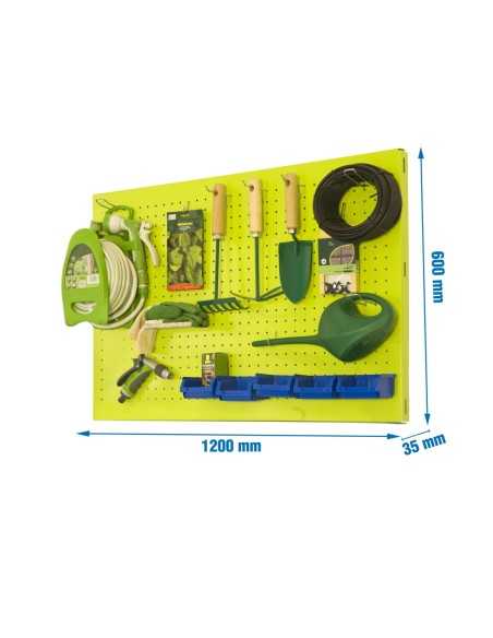 Estantería SIMONGARDEN panelclick 1200x600 verde