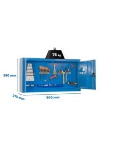 Armario Herramientas CABINET Tools Desmontado 550x900mm azul | Mesa de trabajo SimonRack profesional y resistente