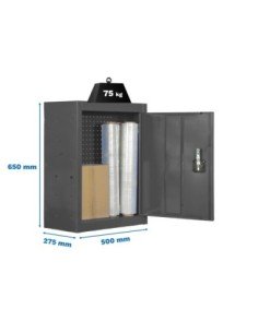 Armario Herramientas CABINET Tools Desmontado 650x500mm antracita | Mesa de trabajo SimonRack profesional y resistente