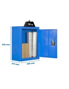 Armario Herramientas CABINET Tools Desmontado 650x500mm azul | Mesa de trabajo SimonRack profesional y resistente