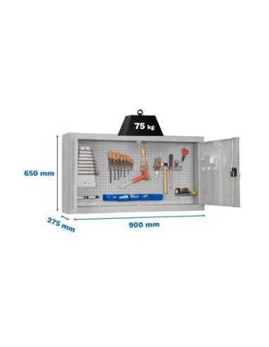 Armario Herramientas CABINET Tools Desmontado 650x900mm blanco | Mesa de trabajo SimonRack profesional y resistente