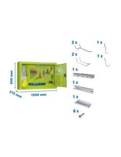Armario Herramientas SIMONRACK Cabinet tools Monobloque  650x1200mm verde+ 9 accs