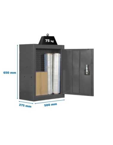 Armario Herramientas CABINET Tools Monobloque 650x500mm antracita | Mesa de trabajo SimonRack profesional y resistente