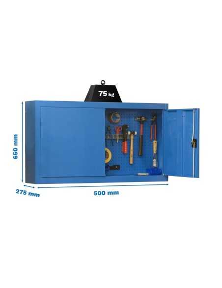 Armario Herramientas CABINET Tools Monobloque 650x500mm gris | Mesa de trabajo SimonRack profesional y resistente