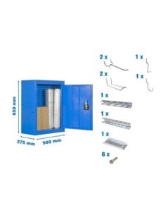 Armario Herramientas SIMONRACK Cabinet tools Monobloque  650x900mm azul+ 9 accs