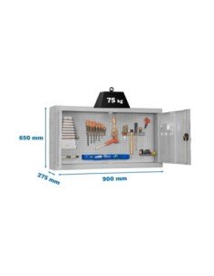 Armario Herramientas SIMONRACK Cabinet tools Monobloque  650x900mm blanco