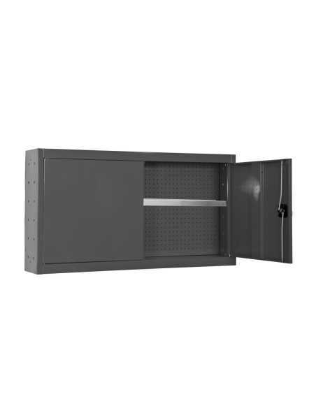 Armario Herramientas CABINET Tools con Estante Monobloque 550x1200mm antracita | Mesa de trabajo SimonRack profesional y resiste