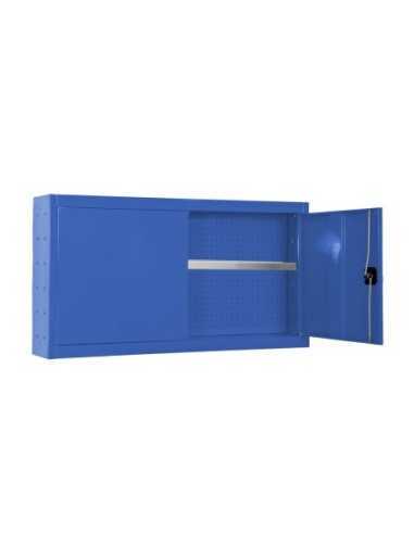 Armario Herramientas CABINET Tools con Estante Monobloque 550x900mm azul | Mesa de trabajo SimonRack profesional y resistente