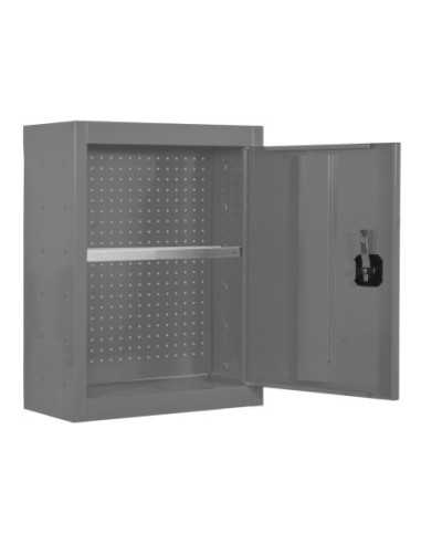 Armario Herramientas CABINET Tools con Estante Monobloque 650x500mm gris | Mesa de trabajo SimonRack profesional y resistente