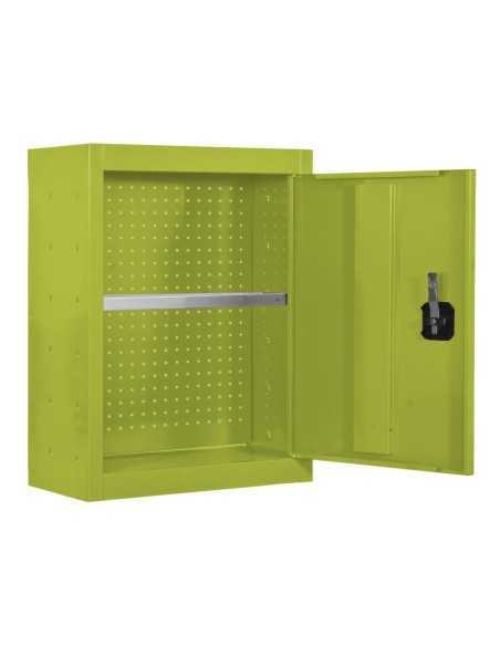 Armario Herramientas CABINET Tools con Estante Monobloque 650x500mm verde | Mesa de trabajo SimonRack profesional y resistente