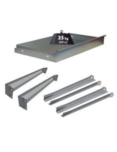Cajón SIMONRACK bt0-5 900x750mm Galvanizado + 2 guias | Mesa de trabajo SimonRack profesional y resistente