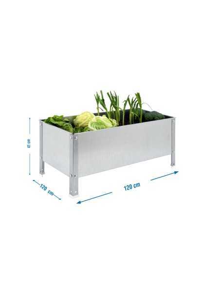Huerto Urbano SIMONGARDEN 410x1200x1200 galvanizada/gal-400l