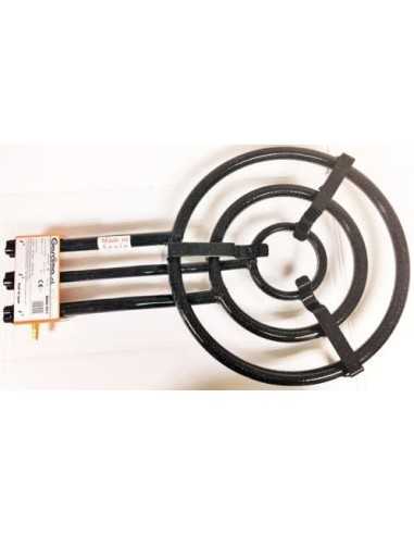 Paellero de gas butano GARCIMA 20065 650 Triple quemador