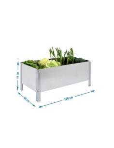 Huerto Urbano SIMONGARDEN 410x1200x600 galvanizada/galv-200l