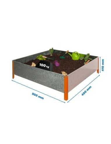 Estantería SIMONRACK Simongarden urban 410x900x400 nar/galva-100l