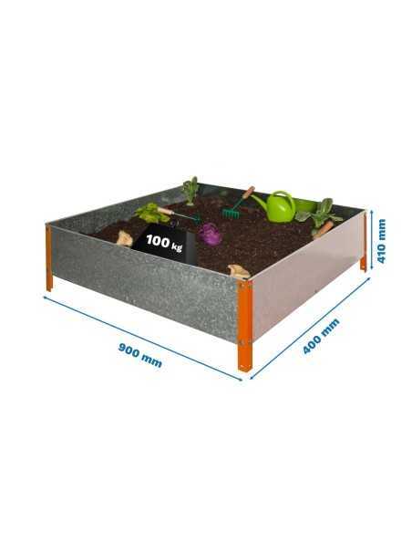 Estantería SIMONRACK Simongarden urban 410x900x400 nar/galva-100l