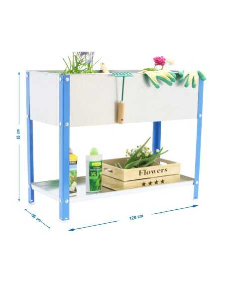 Huerto Urbano SIMONGARDEN top 850x1200x600 azu/ga-200l