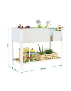 Huerto Urbano SIMONGARDEN top 850x900x400 bco/gal-100l