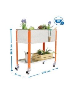 Huerto Urbano SIMONGARDEN top con Ruedas 1200x600 nar/ga