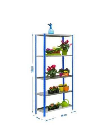 Estantería SIMONRACK Simongarden comfort 5/400 azul/galva