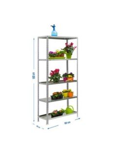 Estantería de Jardín SIMONGARDEN comfort 5/500 galvanizada/galvanizada