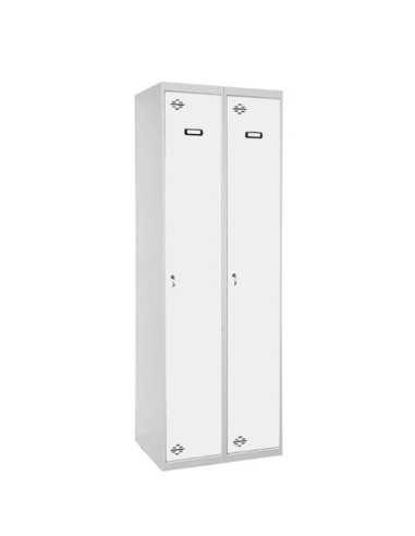 Taquilla Consigna SIMONRACK Simonlocker profesional dism.single 2/2 300 (600) gr/bl | Taquilla metálica SimonLocker para vestuar