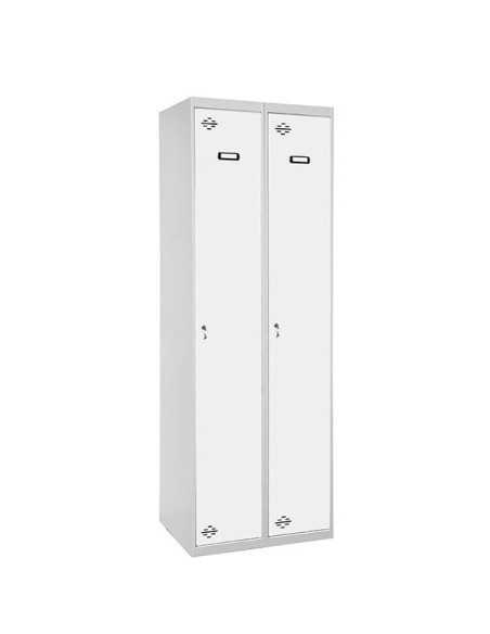 Taquilla Consigna SIMONRACK Simonlocker profesional dism.single 2/2 300 (600) gr/bl | Taquilla metálica SimonLocker para vestuar