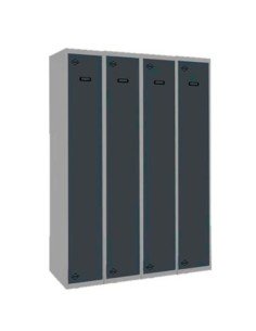 Taquilla Consigna SIMONRACK Simonlocker profesional dism.single 4/4 300 (1200) gr/an | Taquilla metálica SimonLocker para vestua