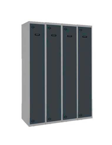 Taquilla Consigna SIMONRACK Simonlocker profesional dism.single 4/4 300 (1200) gr/an | Taquilla metálica SimonLocker para vestua