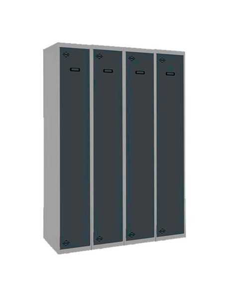 Taquilla Consigna SIMONRACK Simonlocker profesional dism.single 4/4 300 (1200) gr/an | Taquilla metálica SimonLocker para vestua