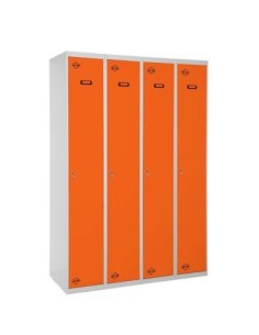 Taquilla Consigna SIMONRACK Simonlocker profesional dism.single 4/4 300 (1200) gr/na | Taquilla metálica SimonLocker para vestua