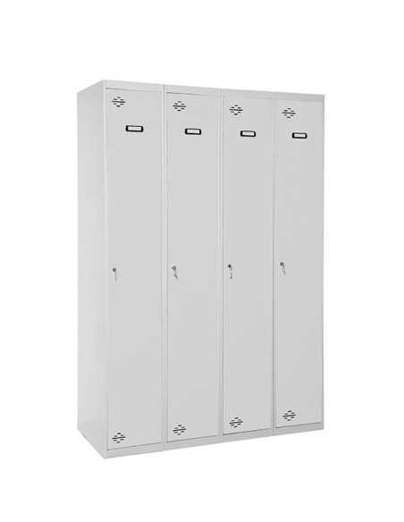 Armario Taquilla Simonlocker Profesional dism.single 4/4 300 (1200) gris