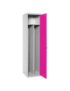 Armario Taquilla SIMON LOCKER Profesional dism.single-div 1/1 500 ini Gris/Rosa