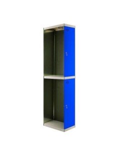 Armario Taquilla SIMON LOCKER Profesional dism.tandem 1/2 300 addi Gris/Azul