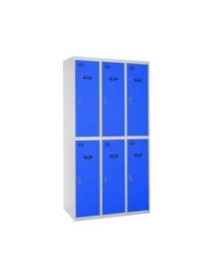 Taquilla Consigna SIMONRACK Simonlocker profesional dism.tandem 3/6 300 (900) gr/az | Taquilla metálica SimonLocker para vestuar