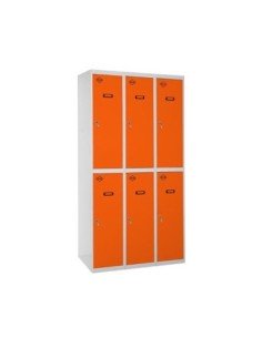 Taquilla Consigna SIMONRACK Simonlocker profesional dism.tandem 3/6 300 (900) gr/na | Taquilla metálica SimonLocker para vestuar