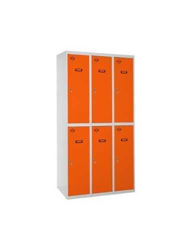 Taquilla Consigna SIMONRACK Simonlocker profesional dism.tandem 3/6 300 (900) gr/na | Taquilla metálica SimonLocker para vestuar