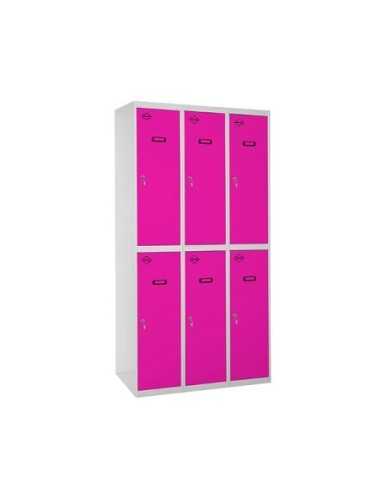 Taquilla Consigna SIMONRACK Simonlocker profesional dism.tandem 3/6 300 (900) gr/ro | Taquilla metálica SimonLocker para vestuar