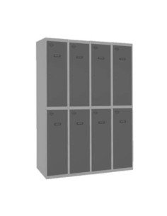 Taquilla Consigna SIMONRACK Simonlocker profesional dism.tandem 4/8 300 (1200) gr/an | Taquilla metálica SimonLocker para vestua