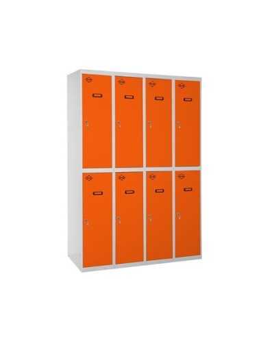 Taquilla Consigna SIMONRACK Simonlocker profesional dism.tandem 4/8 300 (1200) gr/na | Taquilla metálica SimonLocker para vestua