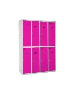 Taquilla Consigna SIMONRACK Simonlocker profesional dism.tandem 4/8 300 (1200) gr/ro | Taquilla metálica SimonLocker para vestua