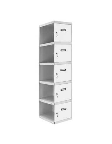 Armario Taquilla SIMON LOCKER Profesional dism.5 puerta 1/5 300 adi gr/bl