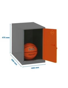 Armario Taquilla Simonlocker dism. Mini 475x400x500 mm ant/nar | Taquilla metálica SimonLocker para vestuarios y oficinas