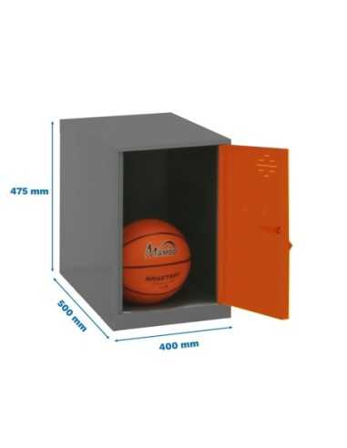 Armario Taquilla Simonlocker dism. Mini 475x400x500 mm ant/nar | Taquilla metálica SimonLocker para vestuarios y oficinas